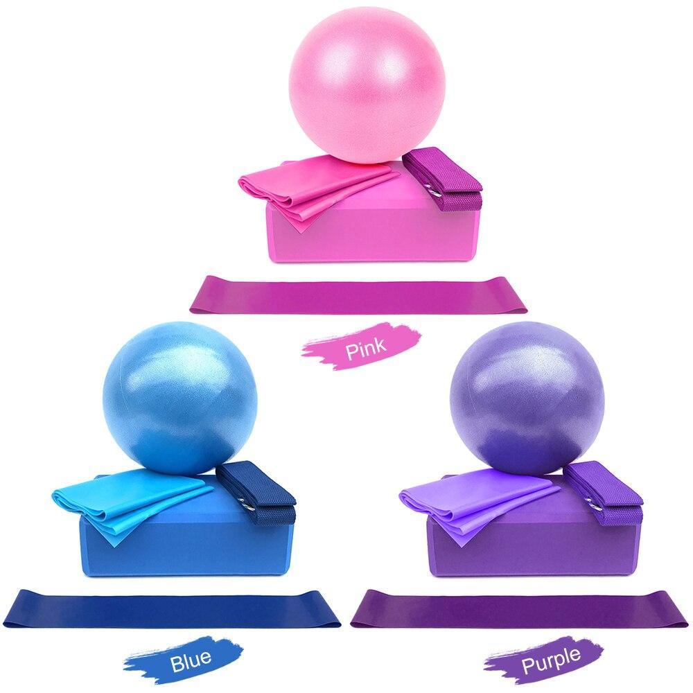 Game Day| 5 Pcs Yoga Equipment Ball Blocks Set