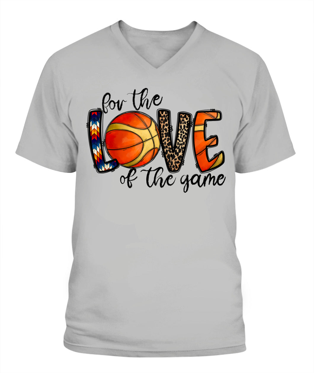 "For The Love Of The Game" Basketball Sports T-Shirt