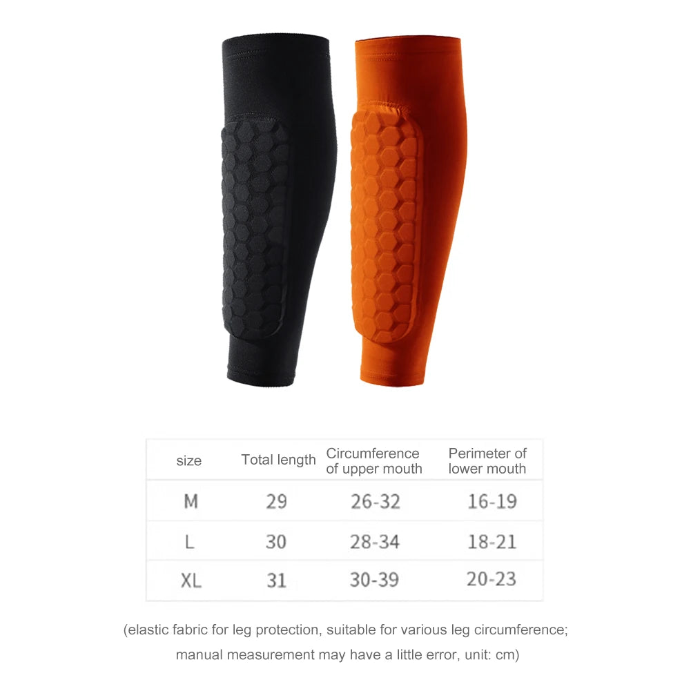 Game Day| Combat Shin Guard Compression Calf Sleeve