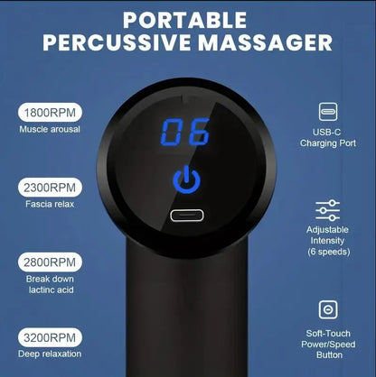 Game Day| Deep Tissue Handheld Percussion Massager