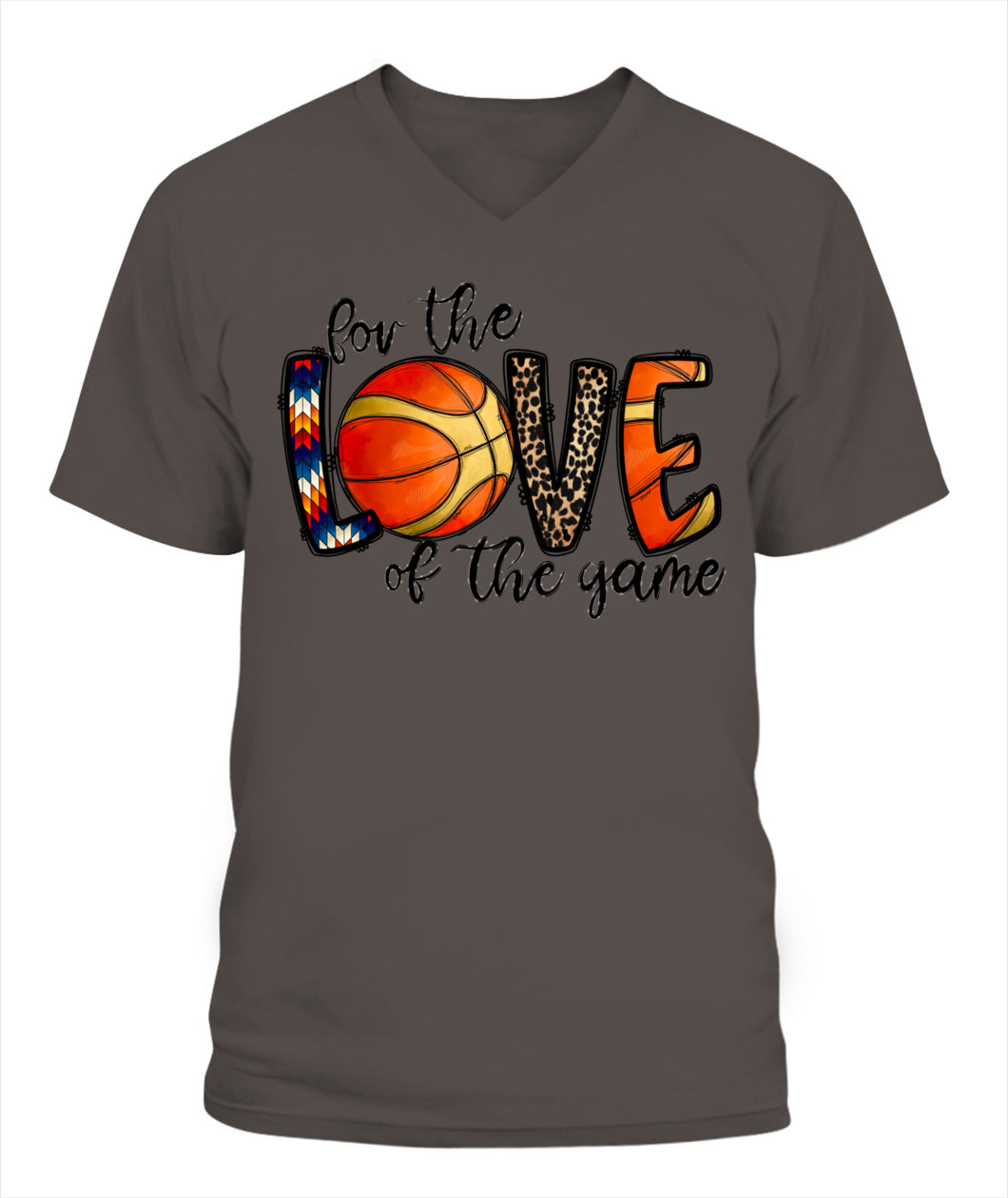 "For The Love Of The Game" Basketball Sports T-Shirt