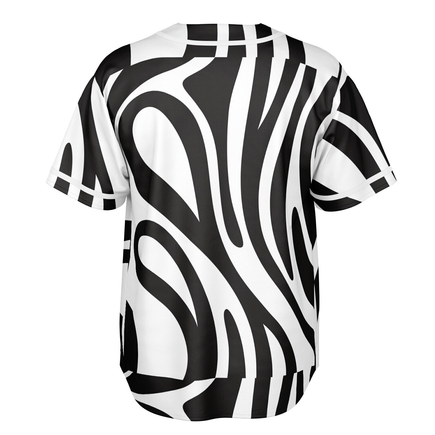 Black &amp; White Reversible Baseball Jersey