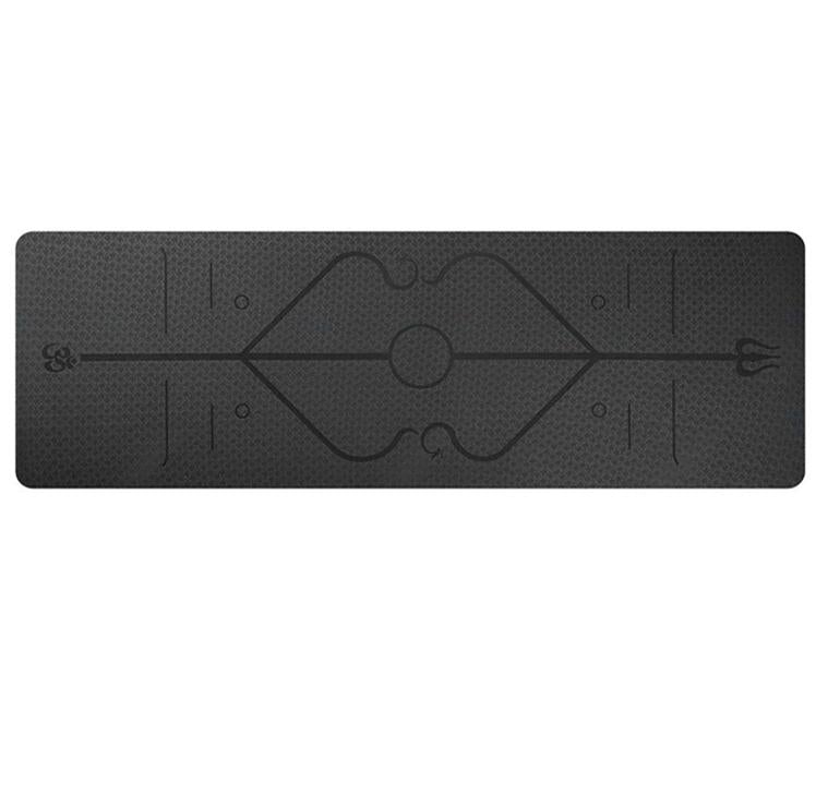 Game Day| Non Slip Yoga Mat with Position Lines