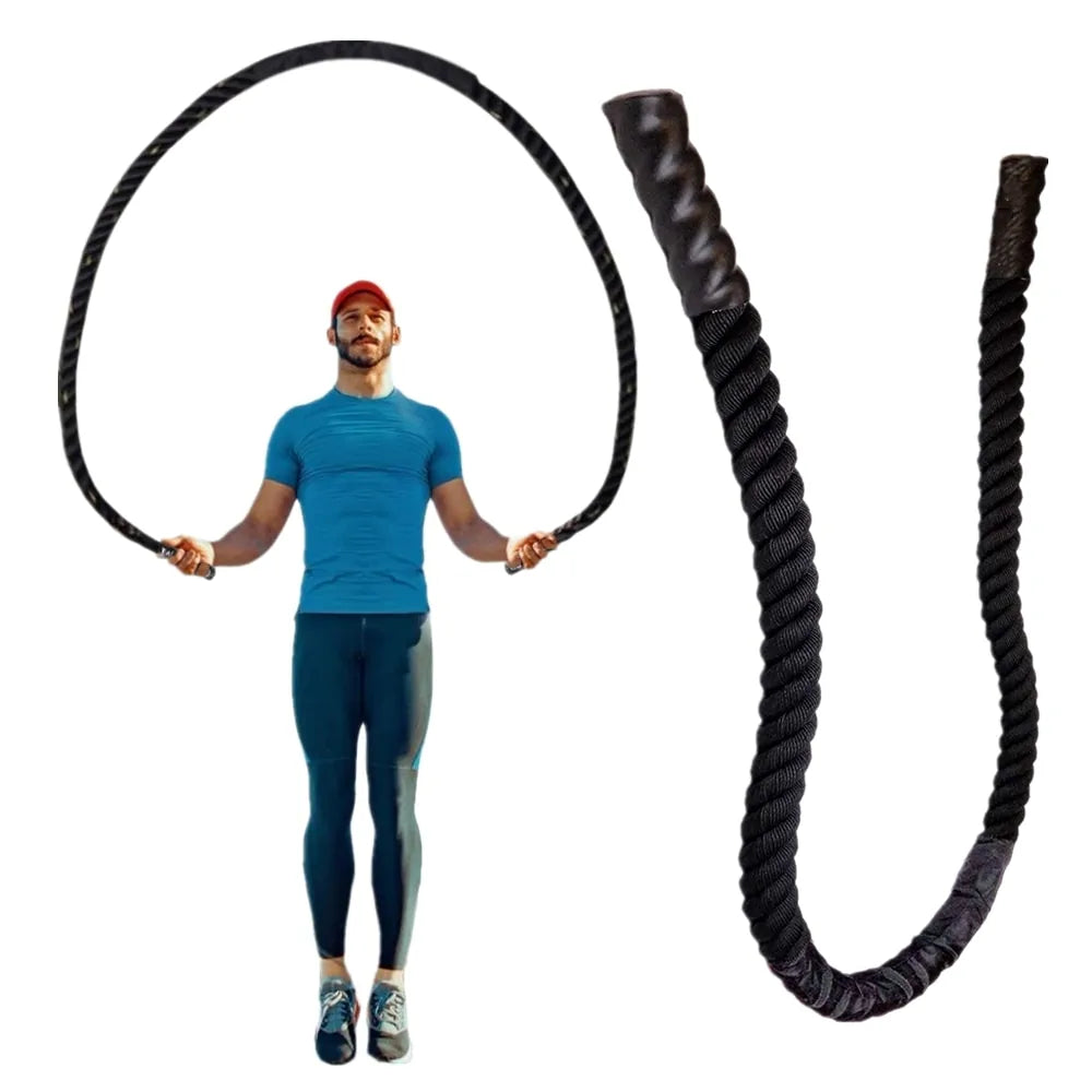 Game Day| Heavy Weighted Jump Rope Crossfit and Muscle Building Fitness Rope