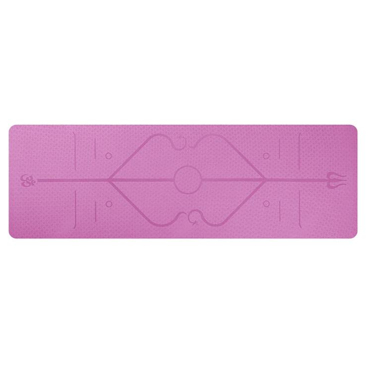 Game Day| Non Slip Yoga Mat with Position Lines